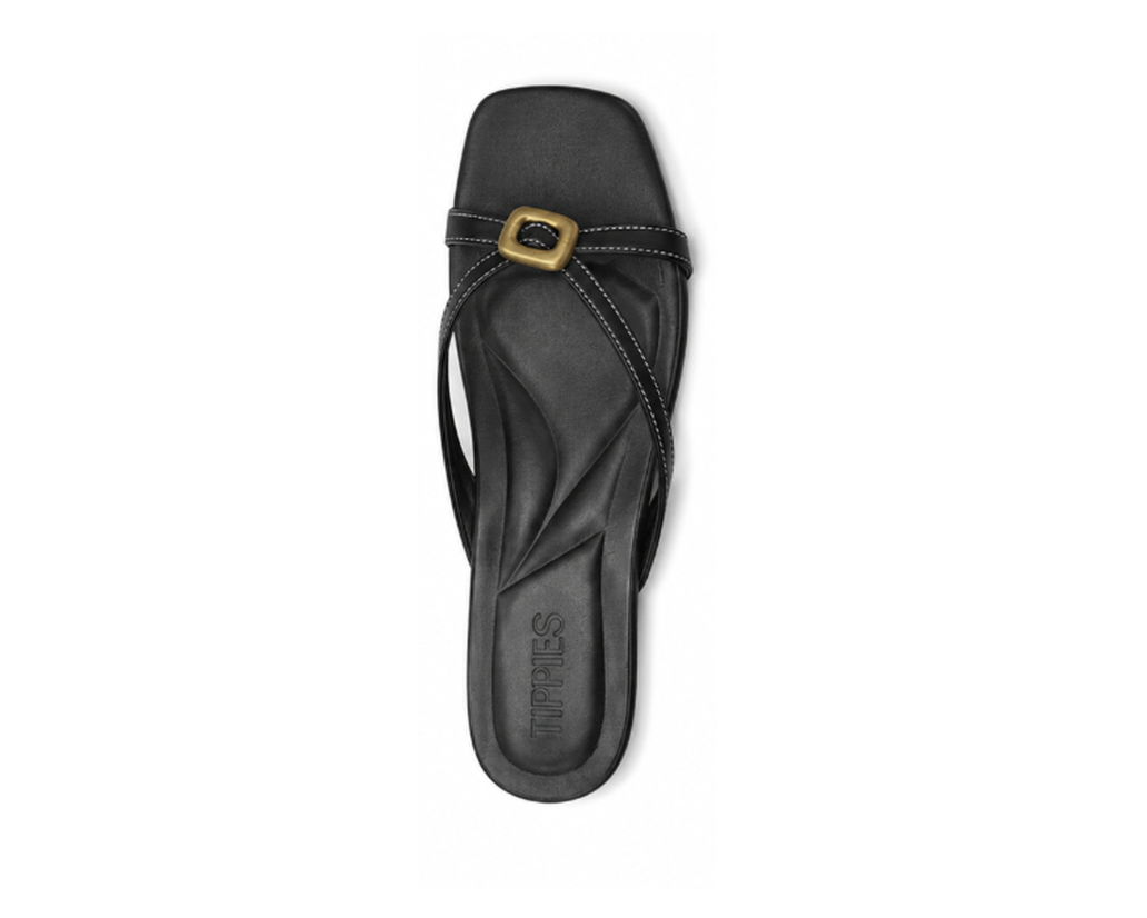 Deepa Sandals in Black