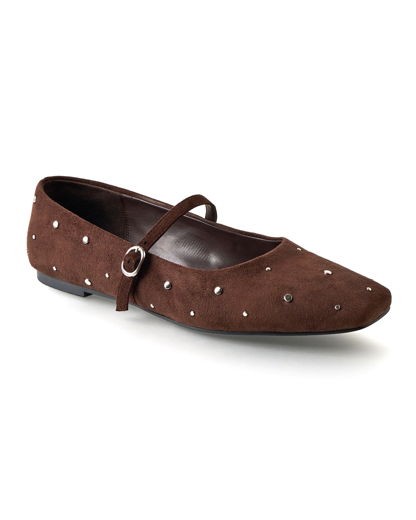Seyj Mary Janes in Espresso Brown