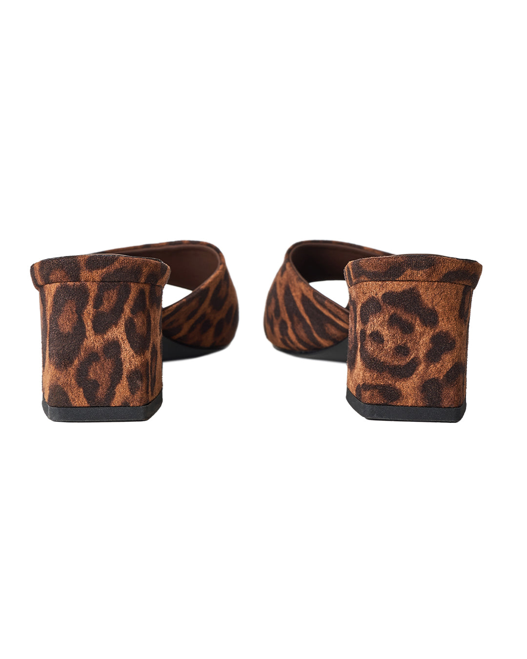 Hannah Mules in Cheetah Print